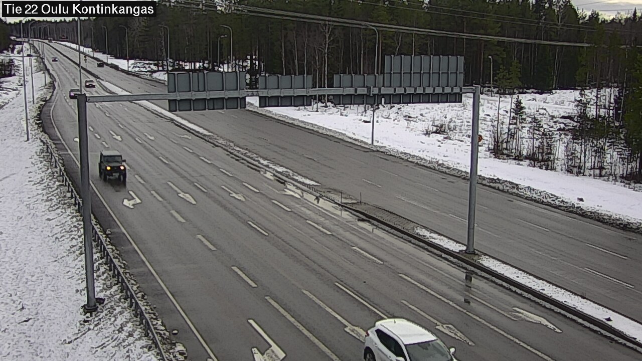 Kelikamerat Kuva Tie 22 Oulu Kaukovainio, Oulu, Pohjois-Pohjanmaa