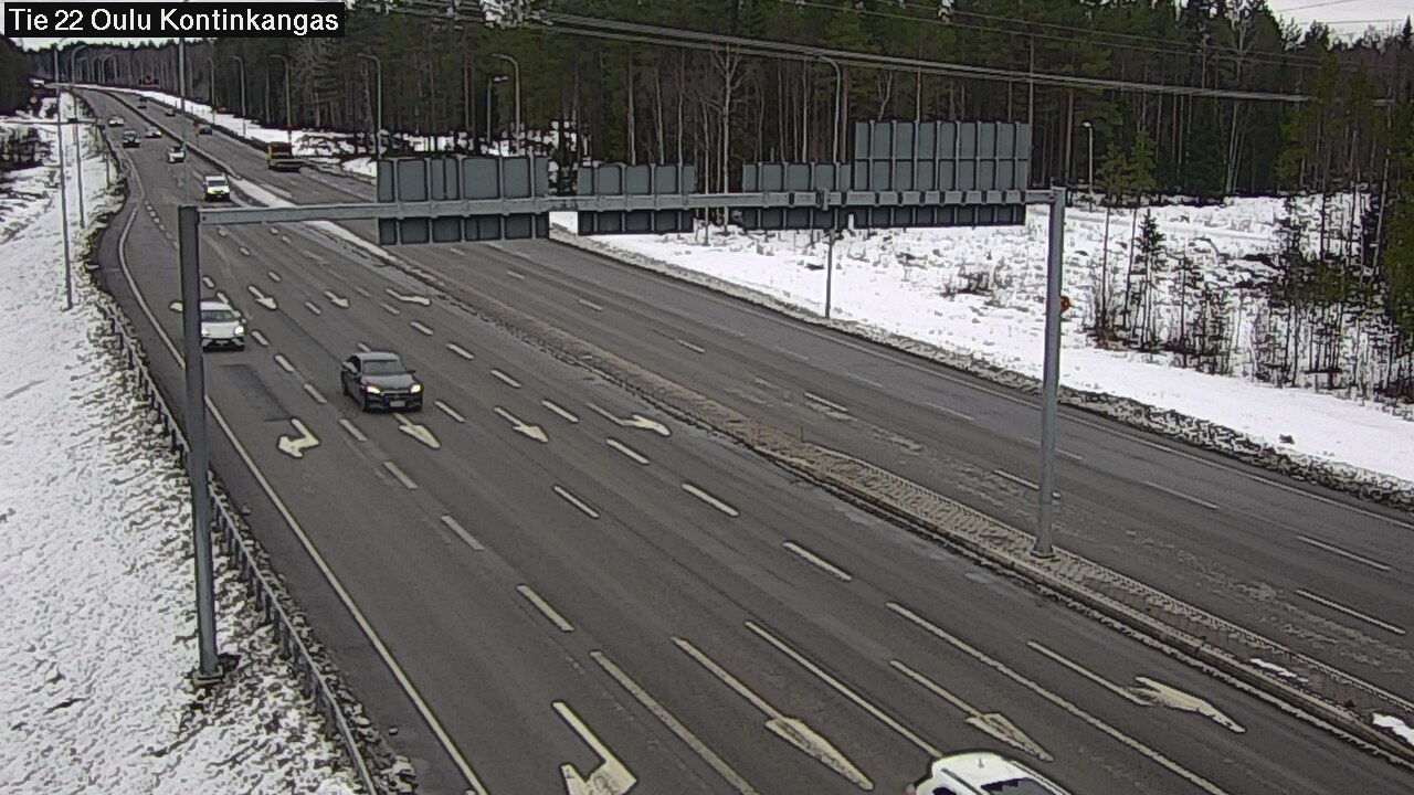 Kelikamerat Kuva Tie 22 Oulu Kaukovainio, Oulu, Pohjois-Pohjanmaa