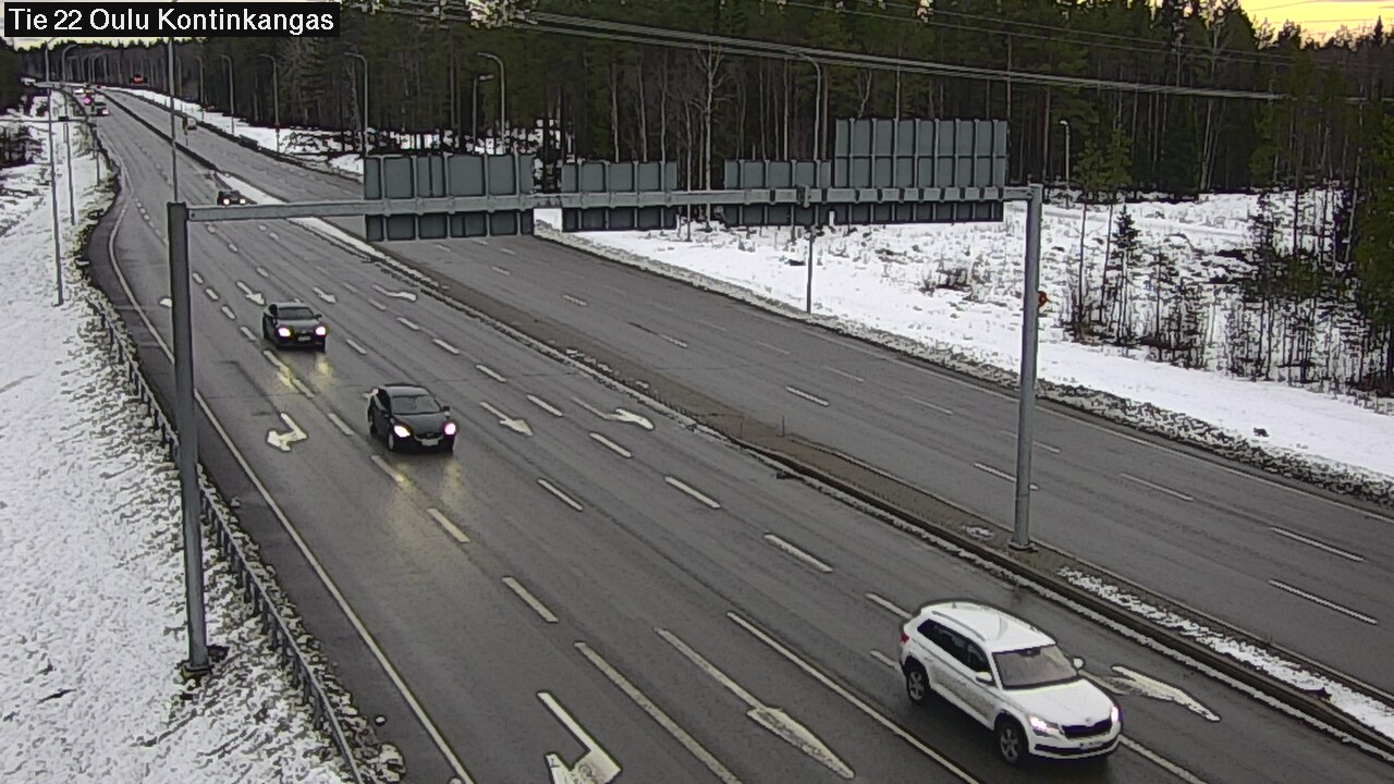 Kelikamerat Kuva Tie 22 Oulu Kaukovainio, Oulu, Pohjois-Pohjanmaa