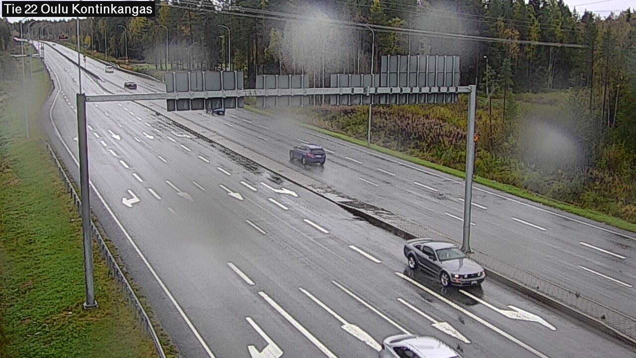 Weather Camera Image Road 22 Oulu Kaukovainio, Oulu, Pohjois-Pohjanmaa