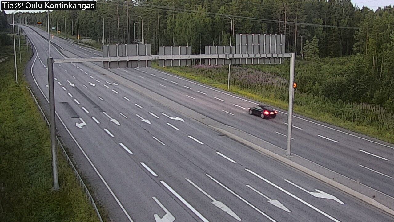 Kelikamerat Kuva Tie 22 Oulu Kaukovainio, Oulu, Pohjois-Pohjanmaa