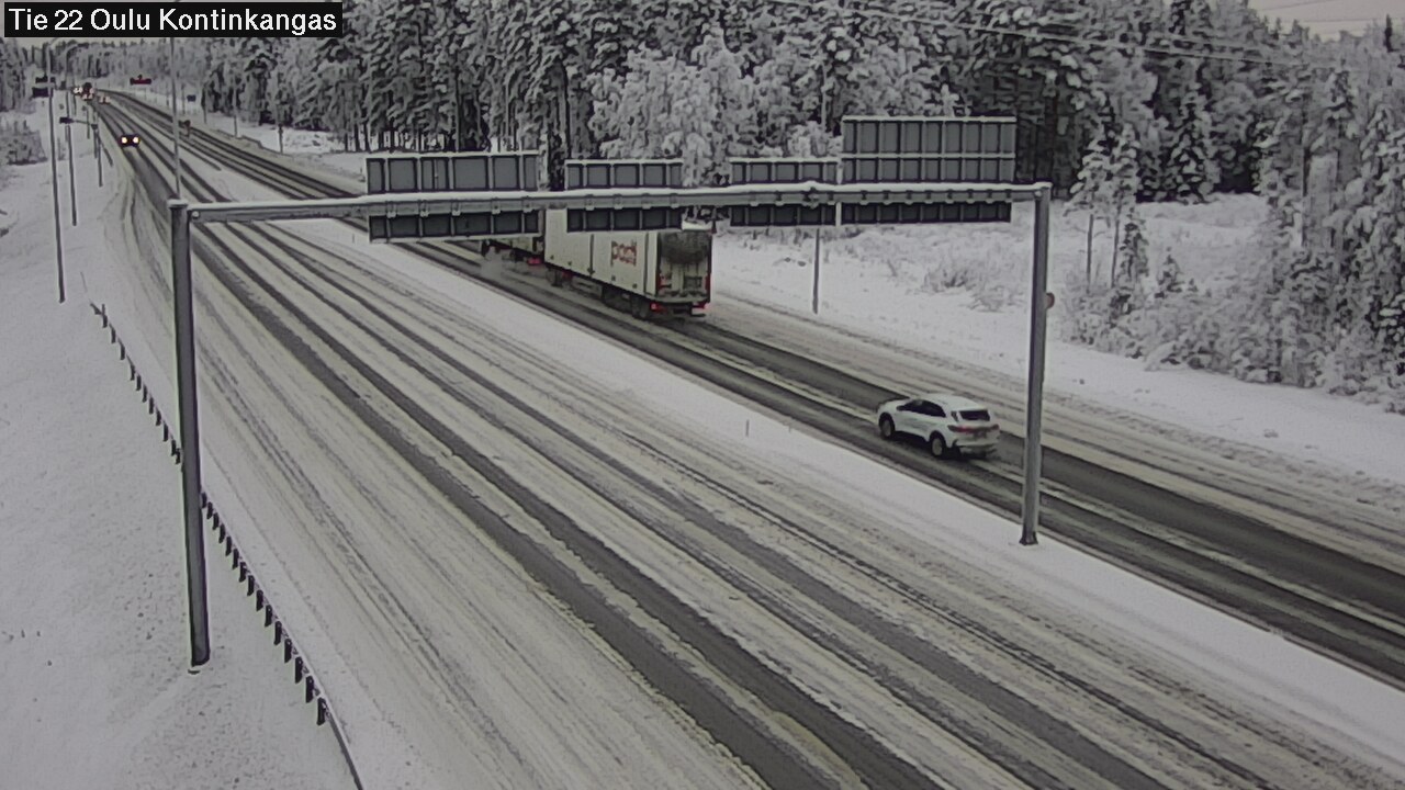 Kelikamerat Kuva Tie 22 Oulu Kaukovainio, Oulu, Pohjois-Pohjanmaa