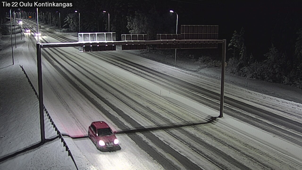 Kelikamerat Kuva Tie 22 Oulu Kaukovainio, Oulu, Pohjois-Pohjanmaa