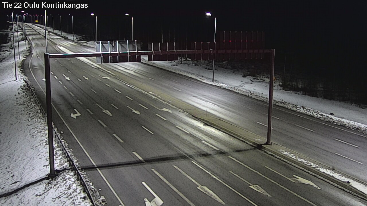 Kelikamerat Kuva Tie 22 Oulu Kaukovainio, Oulu, Pohjois-Pohjanmaa