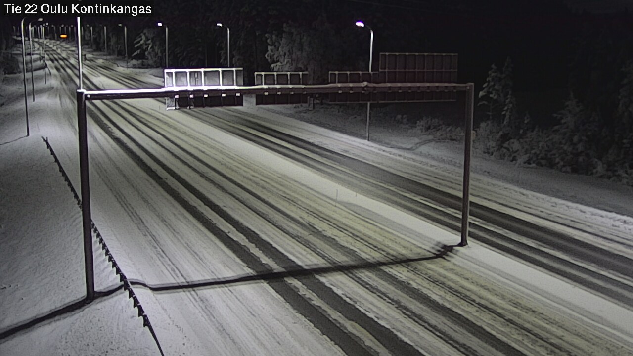 Kelikamerat Kuva Tie 22 Oulu Kaukovainio, Oulu, Pohjois-Pohjanmaa