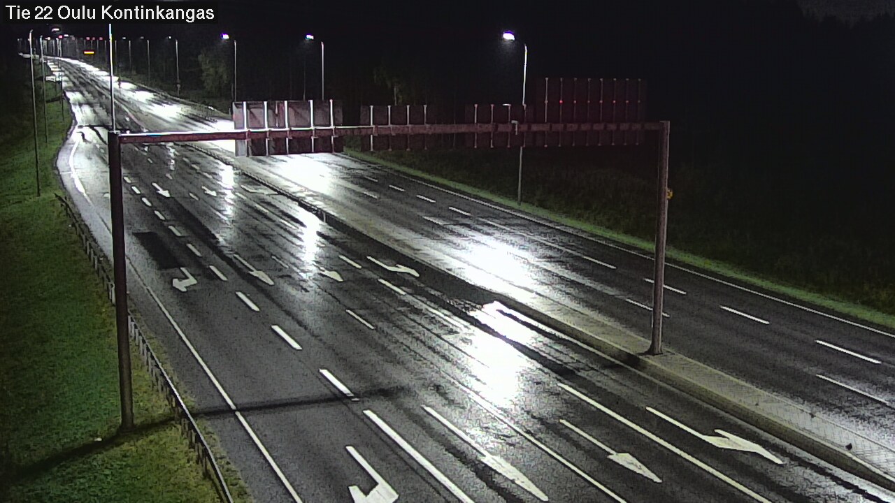 Weather Camera Image Road 22 Oulu Kaukovainio, Oulu, Pohjois-Pohjanmaa