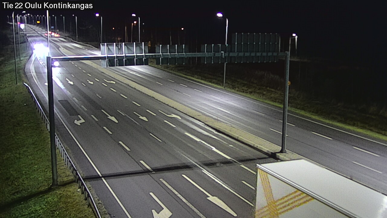 Kelikamerat Kuva Tie 22 Oulu Kaukovainio, Oulu, Pohjois-Pohjanmaa