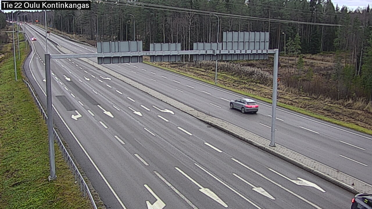 Kelikamerat Kuva Tie 22 Oulu Kaukovainio, Oulu, Pohjois-Pohjanmaa