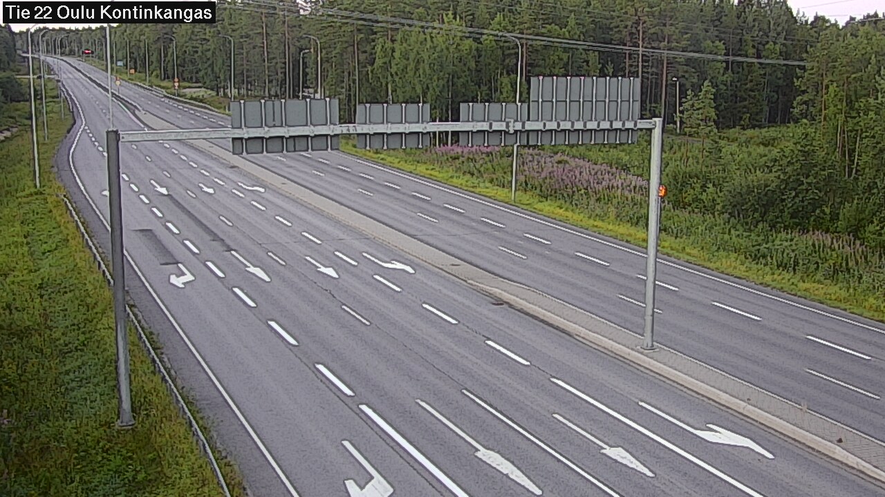 Kelikamerat Kuva Tie 22 Oulu Kaukovainio, Oulu, Pohjois-Pohjanmaa