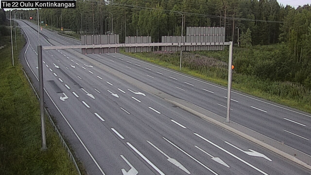 Kelikamerat Kuva Tie 22 Oulu Kaukovainio, Oulu, Pohjois-Pohjanmaa