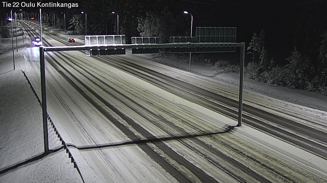 Kelikamerat Kuva Tie 22 Oulu Kaukovainio, Oulu, Pohjois-Pohjanmaa