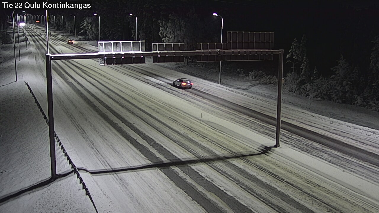 Kelikamerat Kuva Tie 22 Oulu Kaukovainio, Oulu, Pohjois-Pohjanmaa