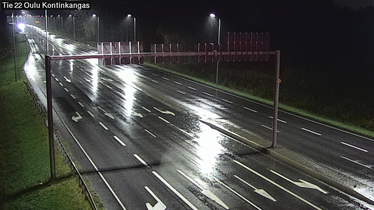 Weather Camera Image Road 22 Oulu Kaukovainio, Oulu, Pohjois-Pohjanmaa