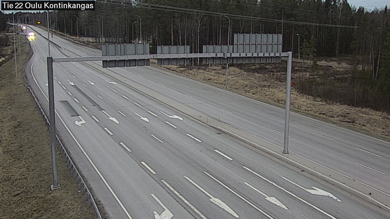 Kelikamerat Kuva Tie 22 Oulu Kaukovainio, Oulu, Pohjois-Pohjanmaa