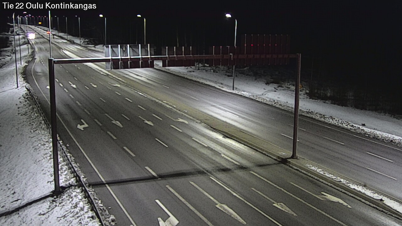 Kelikamerat Kuva Tie 22 Oulu Kaukovainio, Oulu, Pohjois-Pohjanmaa