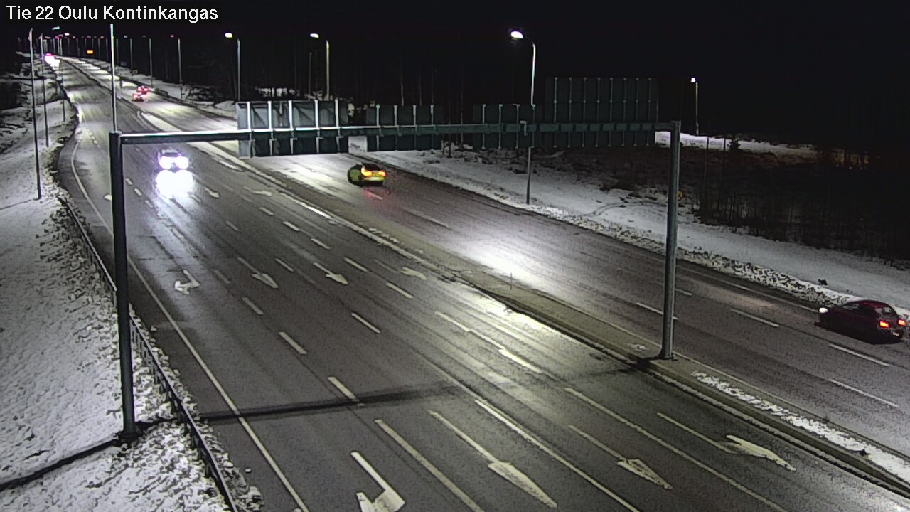 Kelikamerat Kuva Tie 22 Oulu Kaukovainio, Oulu, Pohjois-Pohjanmaa