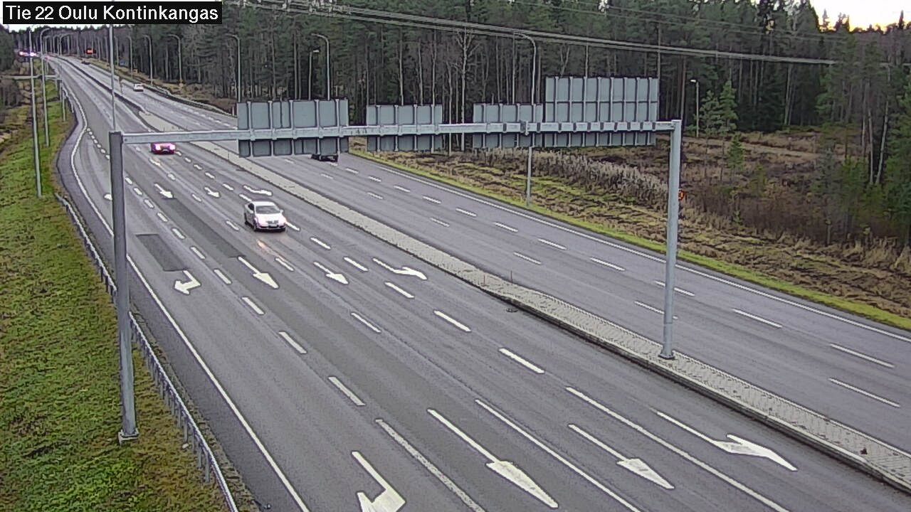 Kelikamerat Kuva Tie 22 Oulu Kaukovainio, Oulu, Pohjois-Pohjanmaa