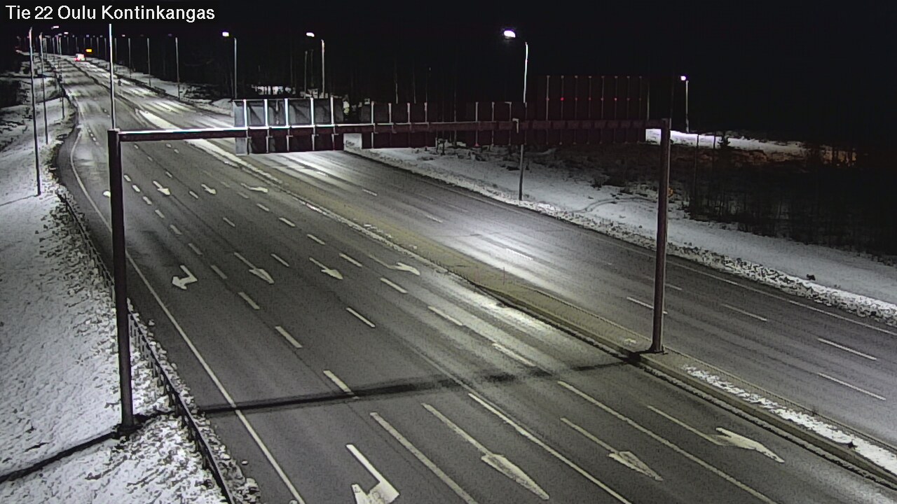 Kelikamerat Kuva Tie 22 Oulu Kaukovainio, Oulu, Pohjois-Pohjanmaa