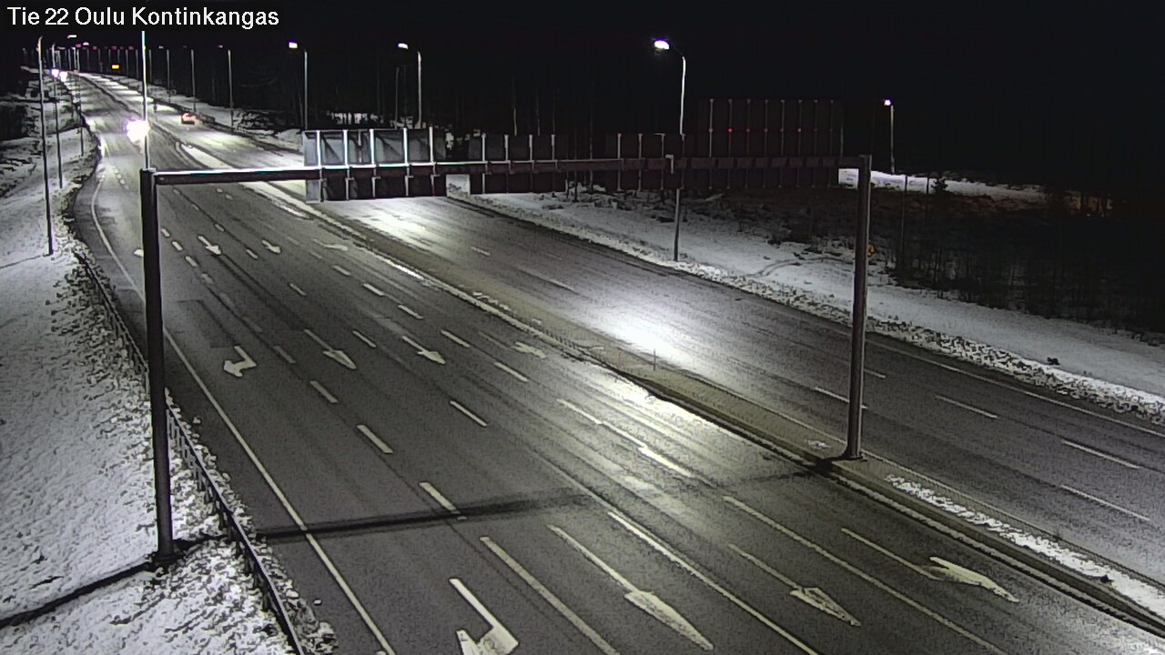 Kelikamerat Kuva Tie 22 Oulu Kaukovainio, Oulu, Pohjois-Pohjanmaa