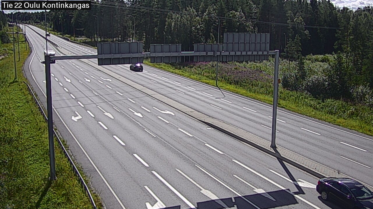 Kelikamerat Kuva Tie 22 Oulu Kaukovainio, Oulu, Pohjois-Pohjanmaa