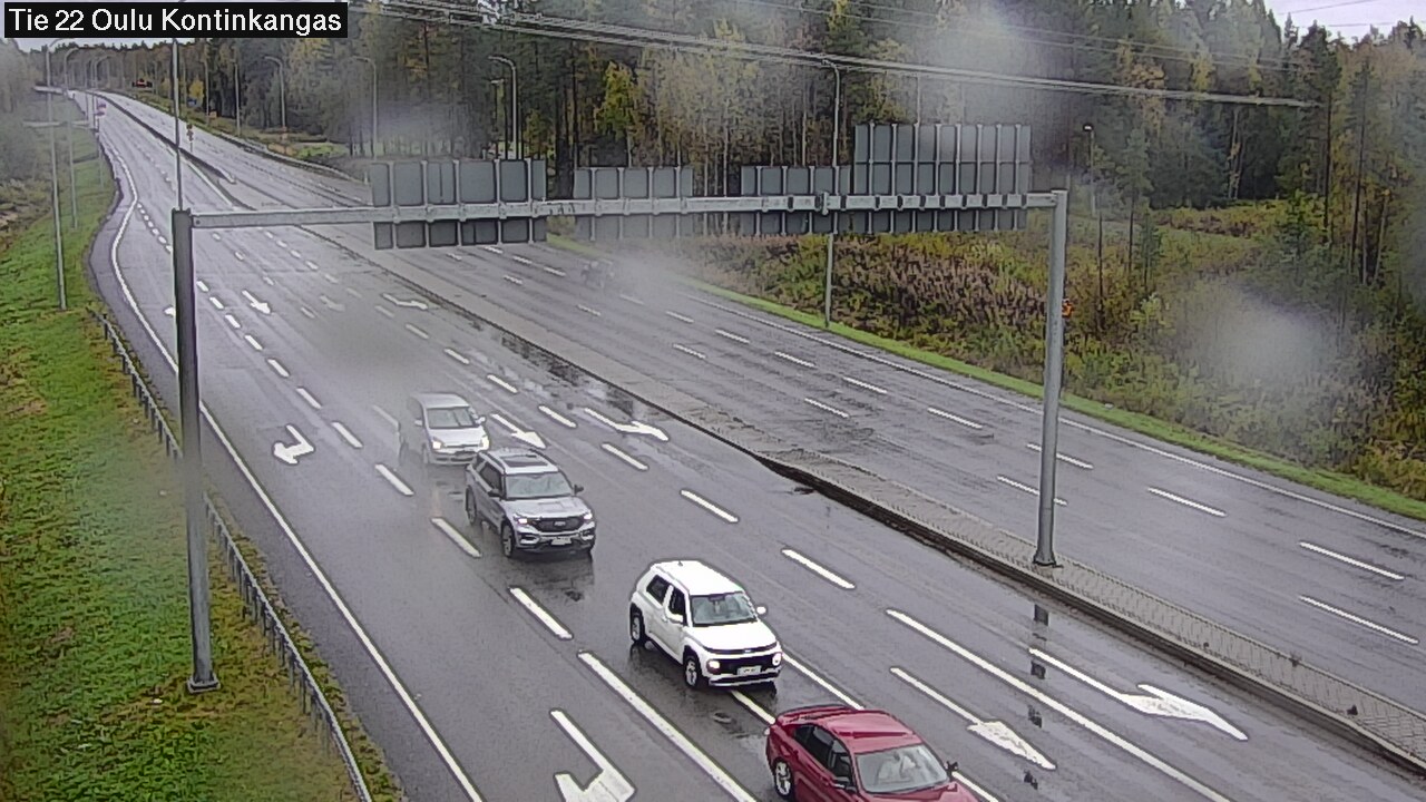 Weather Camera Image Road 22 Oulu Kaukovainio, Oulu, Pohjois-Pohjanmaa