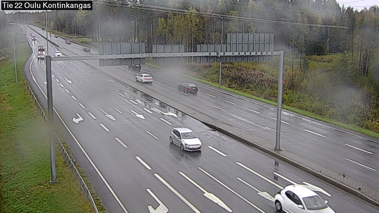 Weather Camera Image Road 22 Oulu Kaukovainio, Oulu, Pohjois-Pohjanmaa