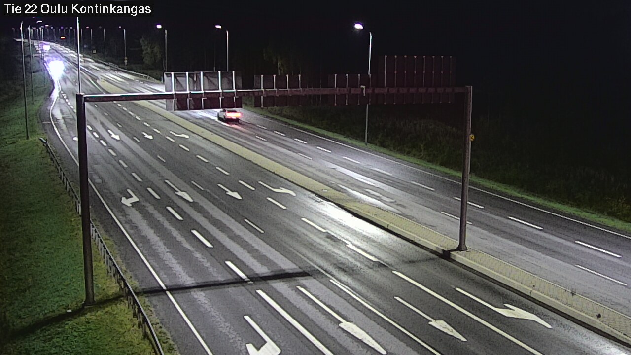 Weather Camera Image Road 22 Oulu Kaukovainio, Oulu, Pohjois-Pohjanmaa