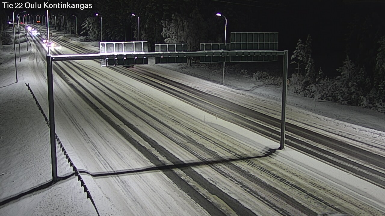 Kelikamerat Kuva Tie 22 Oulu Kaukovainio, Oulu, Pohjois-Pohjanmaa