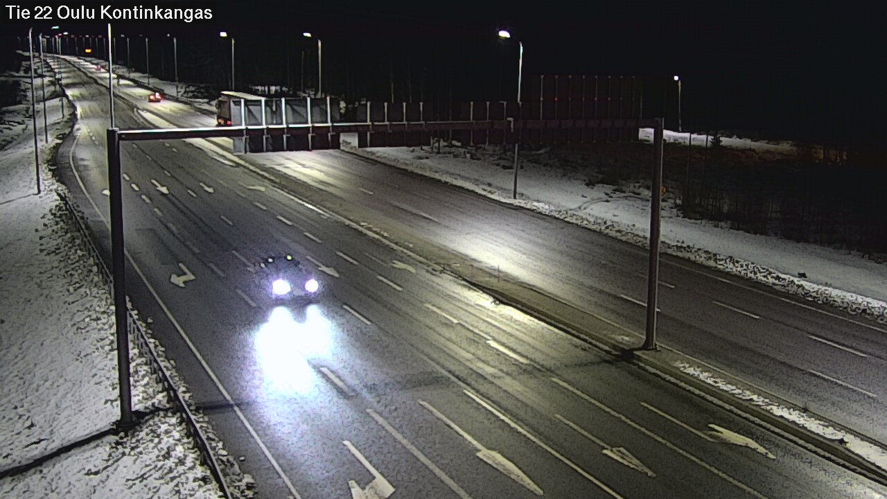 Kelikamerat Kuva Tie 22 Oulu Kaukovainio, Oulu, Pohjois-Pohjanmaa