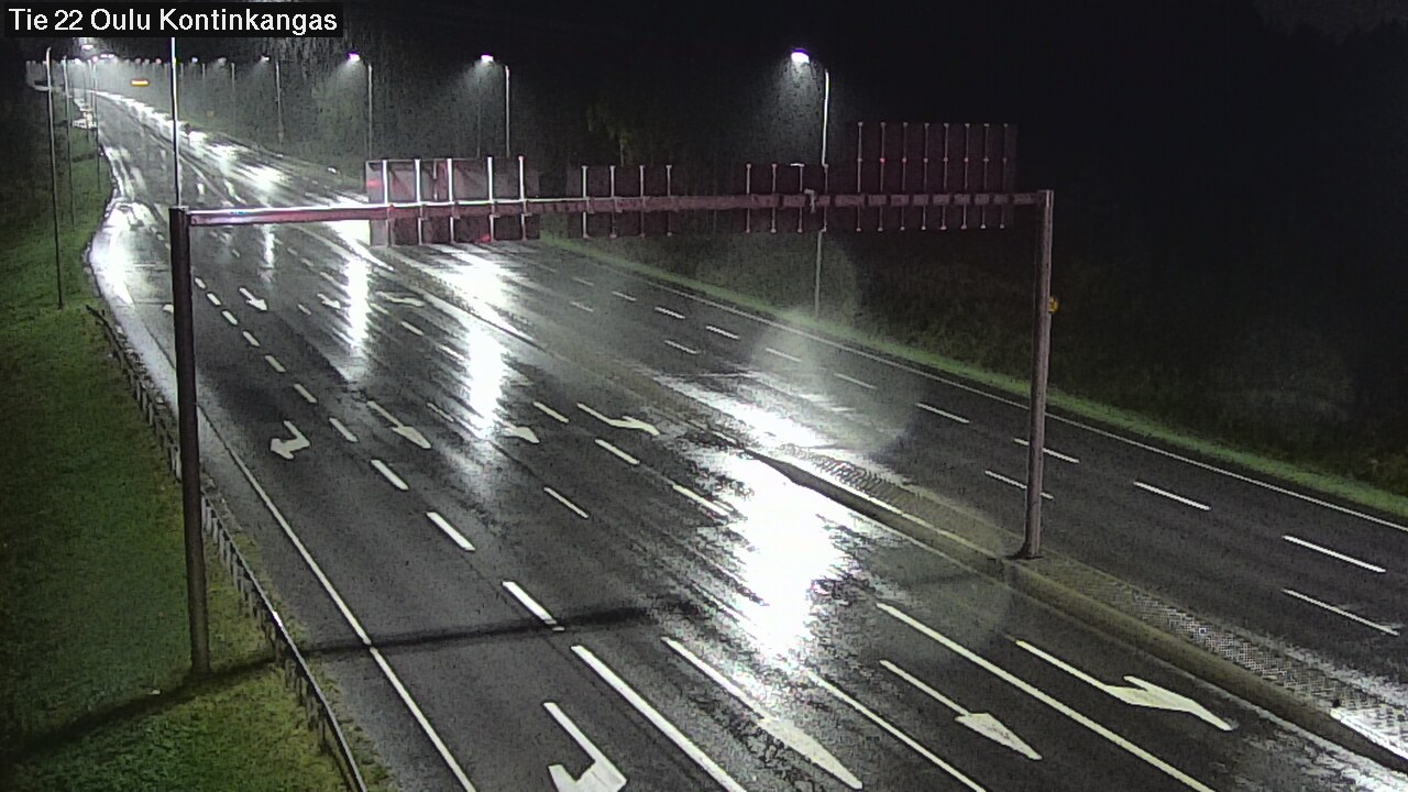 Weather Camera Image Road 22 Oulu Kaukovainio, Oulu, Pohjois-Pohjanmaa