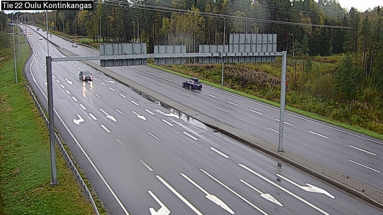 Weather Camera Image Road 22 Oulu Kaukovainio, Oulu, Pohjois-Pohjanmaa