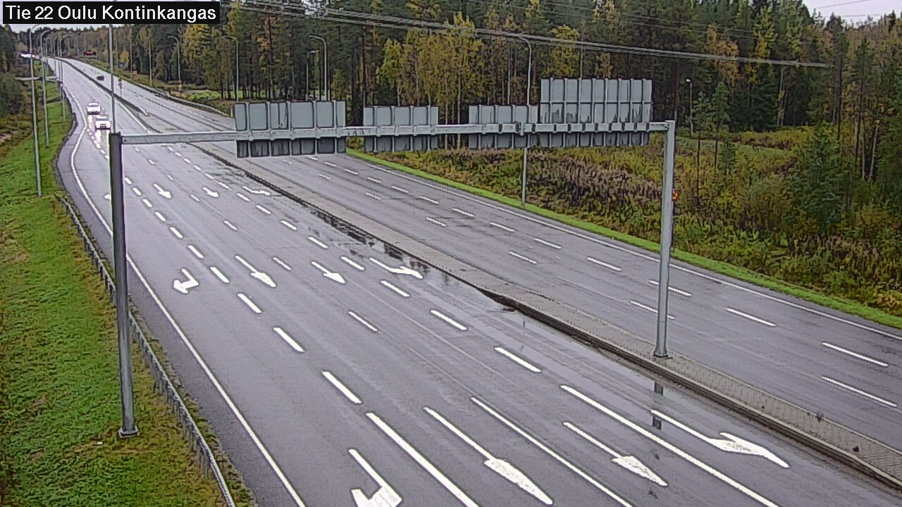 Weather Camera Image Road 22 Oulu Kaukovainio, Oulu, Pohjois-Pohjanmaa