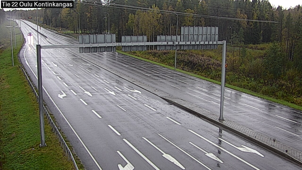 Weather Camera Image Road 22 Oulu Kaukovainio, Oulu, Pohjois-Pohjanmaa
