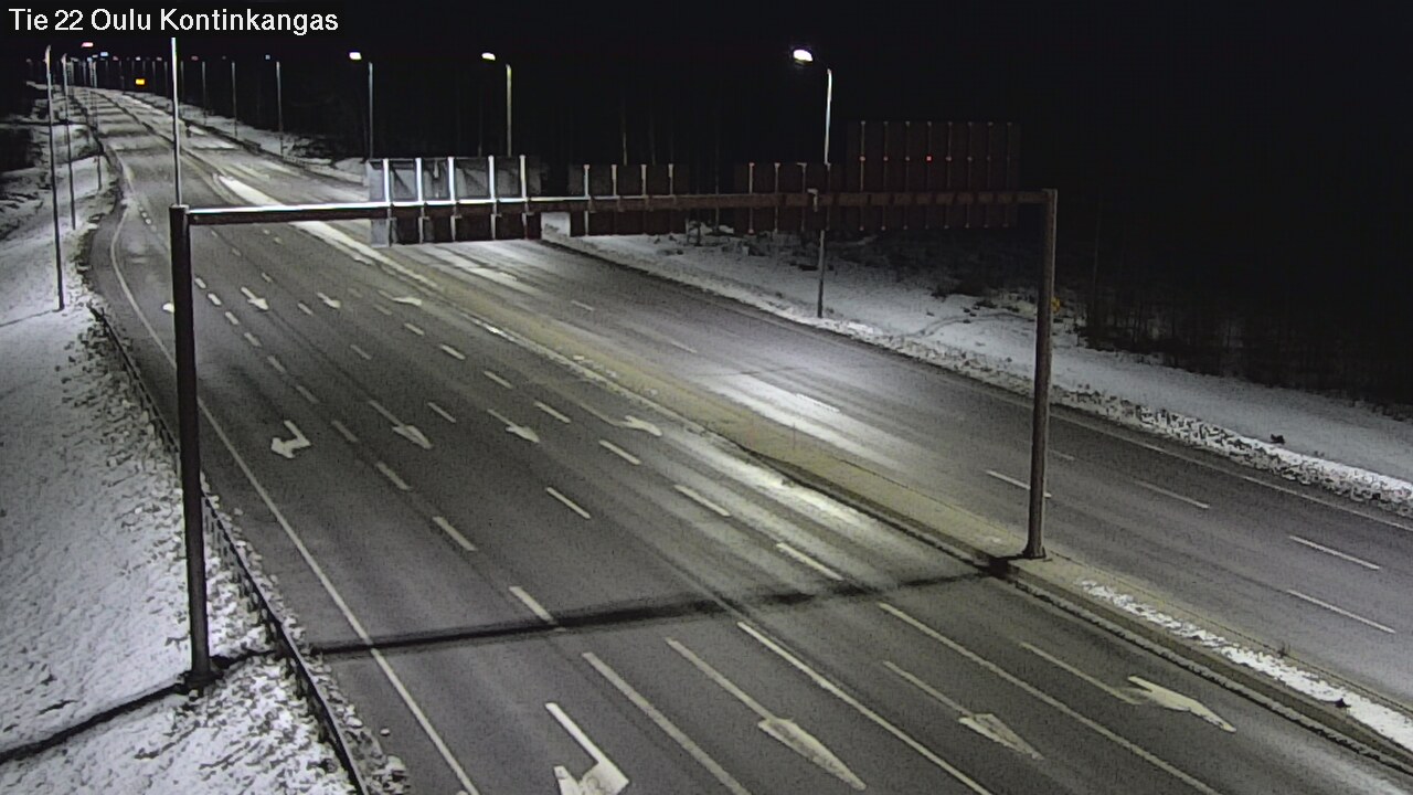 Kelikamerat Kuva Tie 22 Oulu Kaukovainio, Oulu, Pohjois-Pohjanmaa