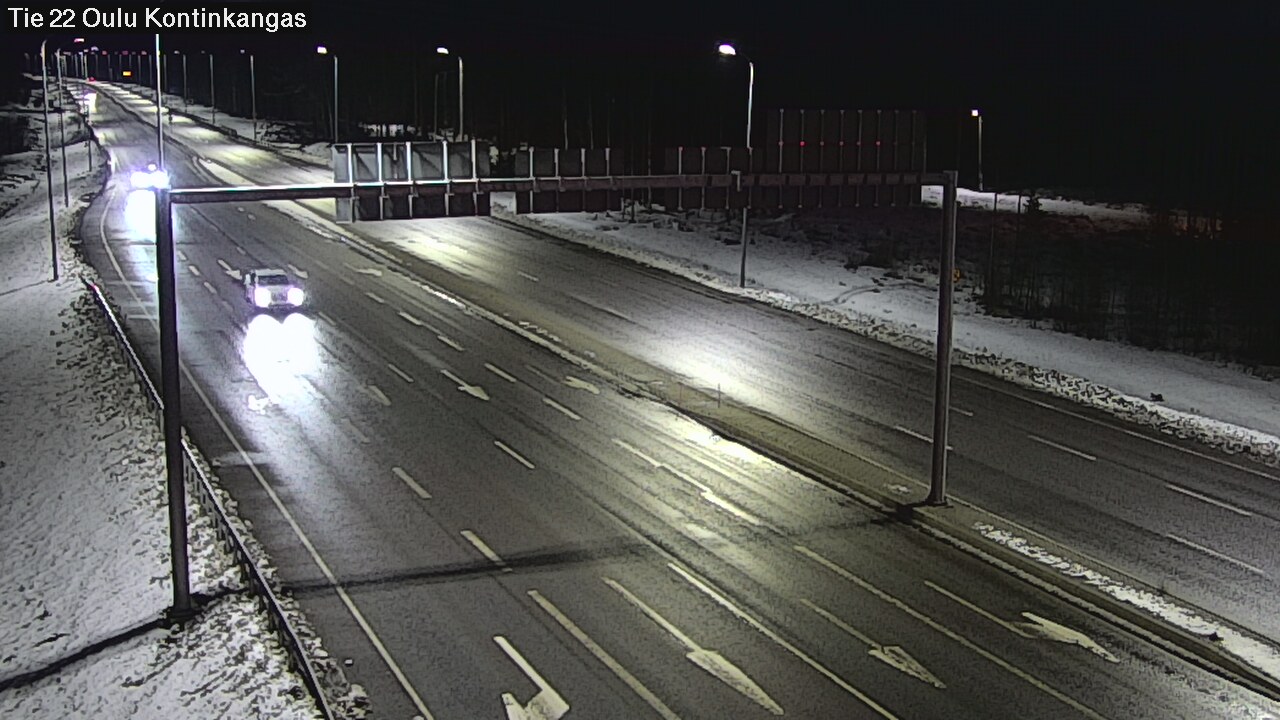 Kelikamerat Kuva Tie 22 Oulu Kaukovainio, Oulu, Pohjois-Pohjanmaa