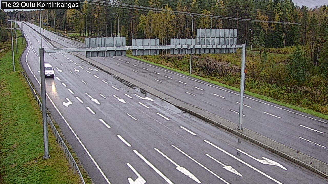 Weather Camera Image Road 22 Oulu Kaukovainio, Oulu, Pohjois-Pohjanmaa