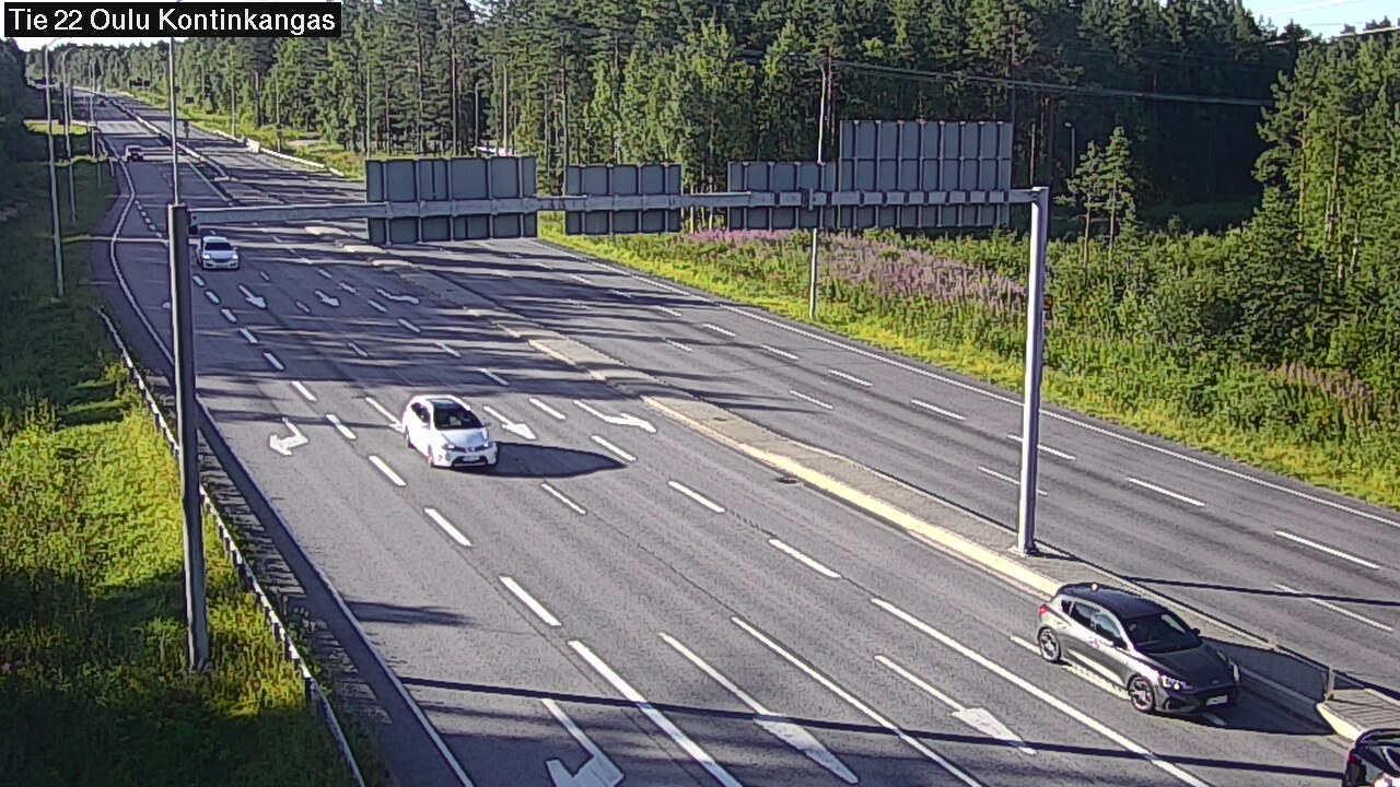 Kelikamerat Kuva Tie 22 Oulu Kaukovainio, Oulu, Pohjois-Pohjanmaa