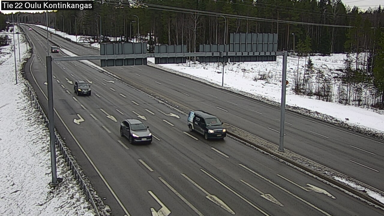 Kelikamerat Kuva Tie 22 Oulu Kaukovainio, Oulu, Pohjois-Pohjanmaa