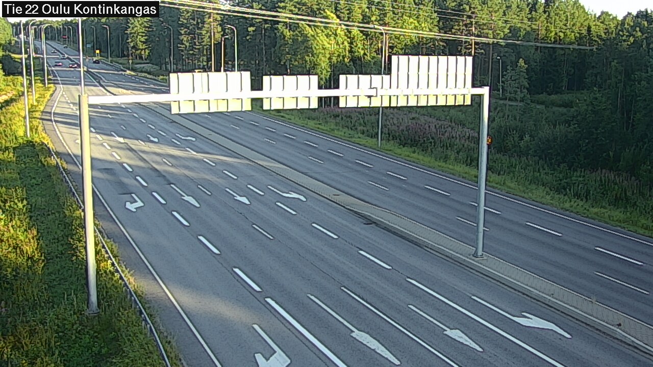Kelikamerat Kuva Tie 22 Oulu Kaukovainio, Oulu, Pohjois-Pohjanmaa