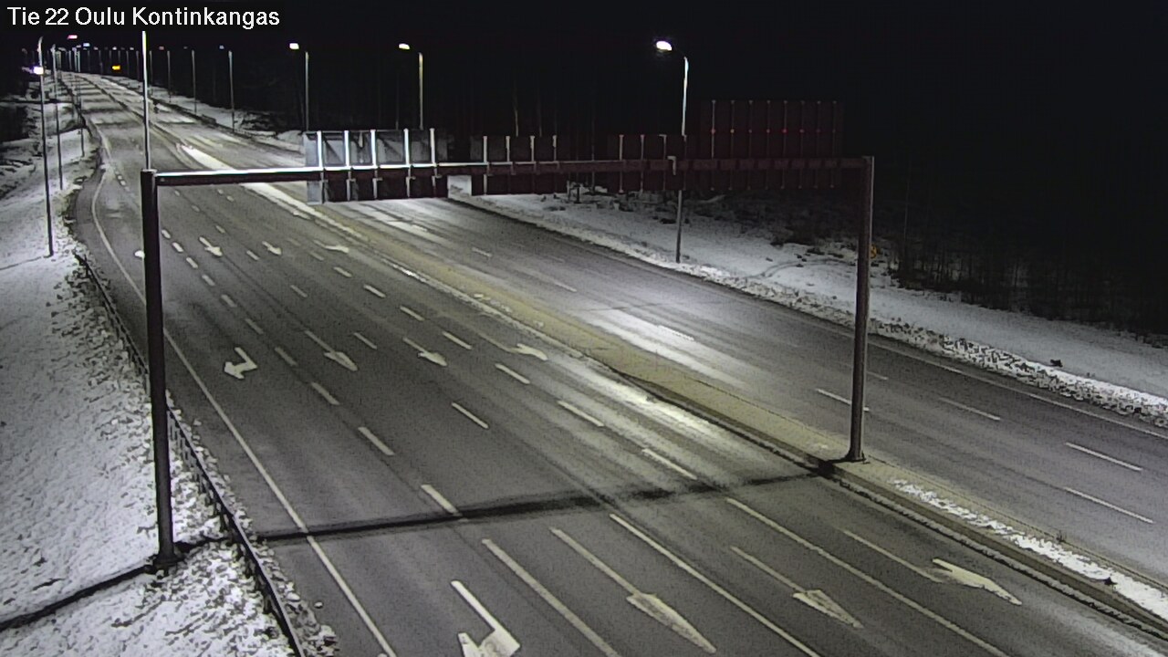 Kelikamerat Kuva Tie 22 Oulu Kaukovainio, Oulu, Pohjois-Pohjanmaa