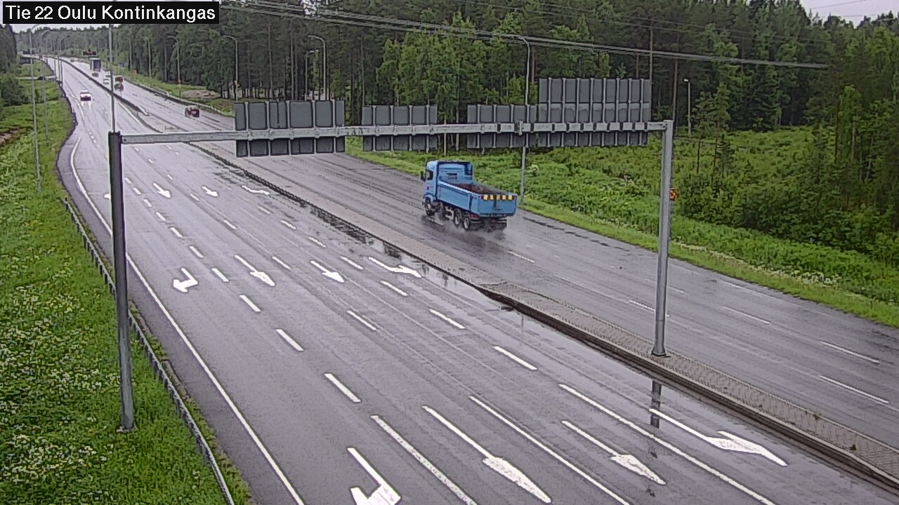 Kelikamerat Kuva Tie 22 Oulu Kaukovainio, Oulu, Pohjois-Pohjanmaa