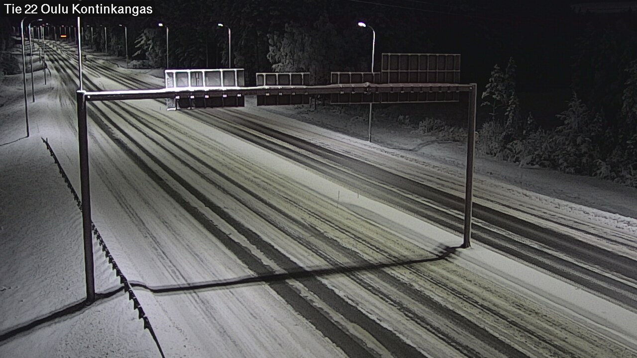 Kelikamerat Kuva Tie 22 Oulu Kaukovainio, Oulu, Pohjois-Pohjanmaa