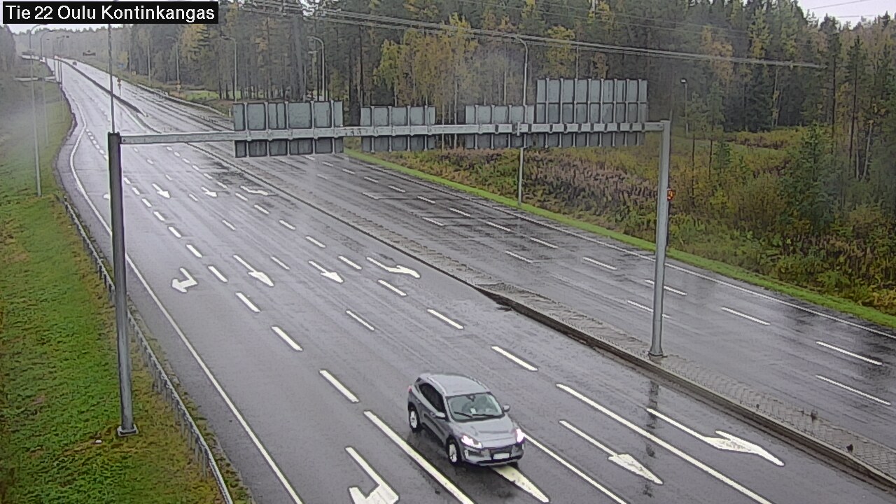 Weather Camera Image Road 22 Oulu Kaukovainio, Oulu, Pohjois-Pohjanmaa