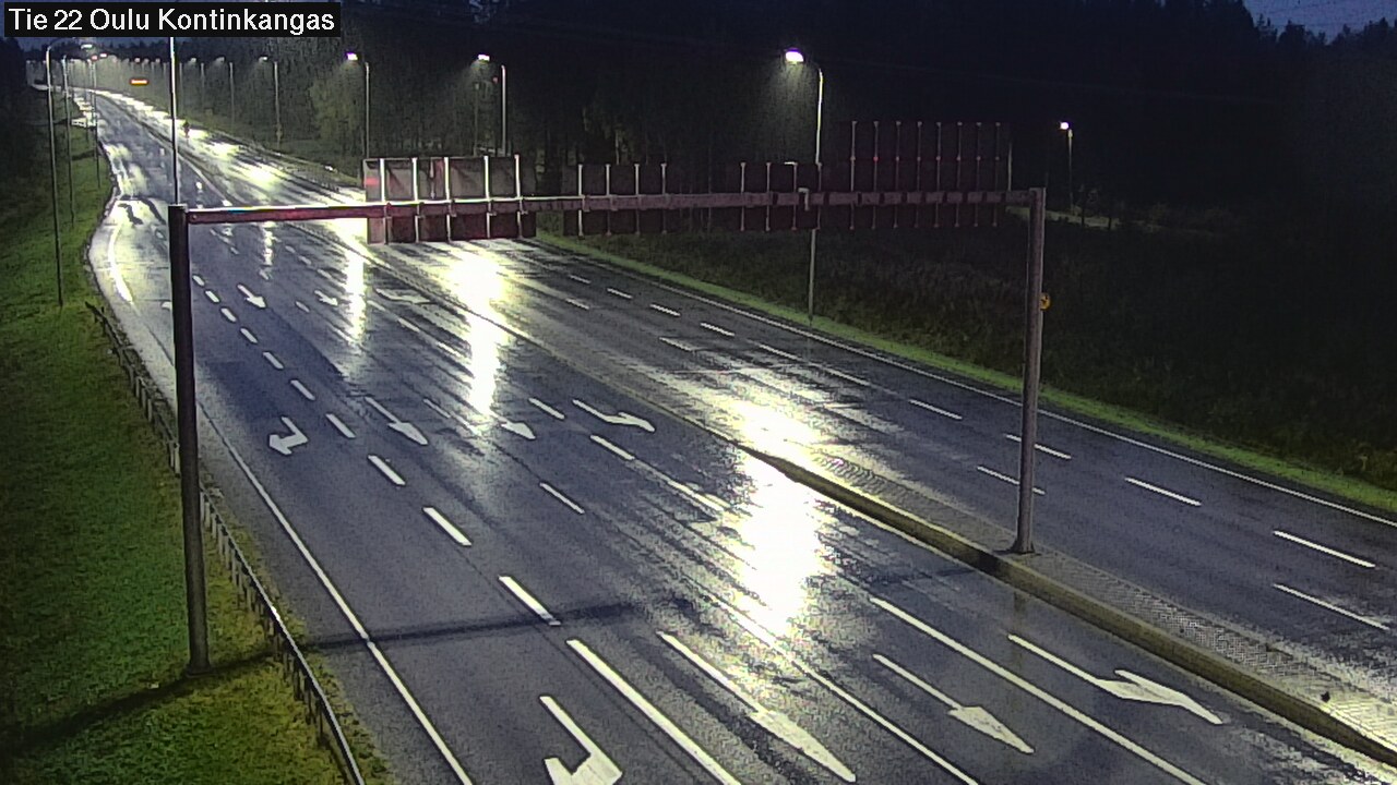 Weather Camera Image Road 22 Oulu Kaukovainio, Oulu, Pohjois-Pohjanmaa