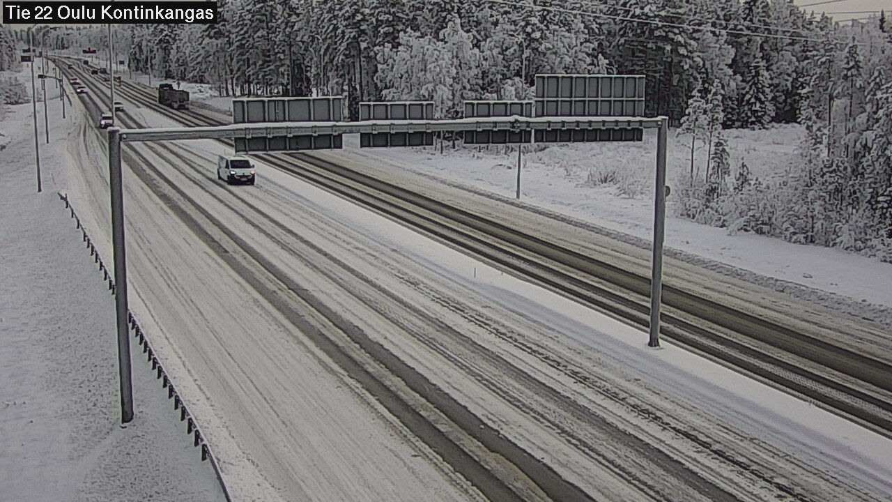 Kelikamerat Kuva Tie 22 Oulu Kaukovainio, Oulu, Pohjois-Pohjanmaa