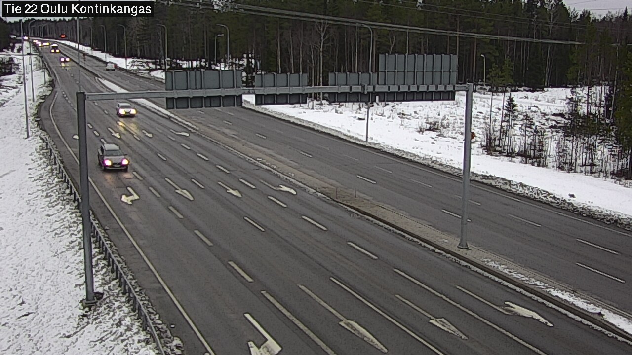 Kelikamerat Kuva Tie 22 Oulu Kaukovainio, Oulu, Pohjois-Pohjanmaa