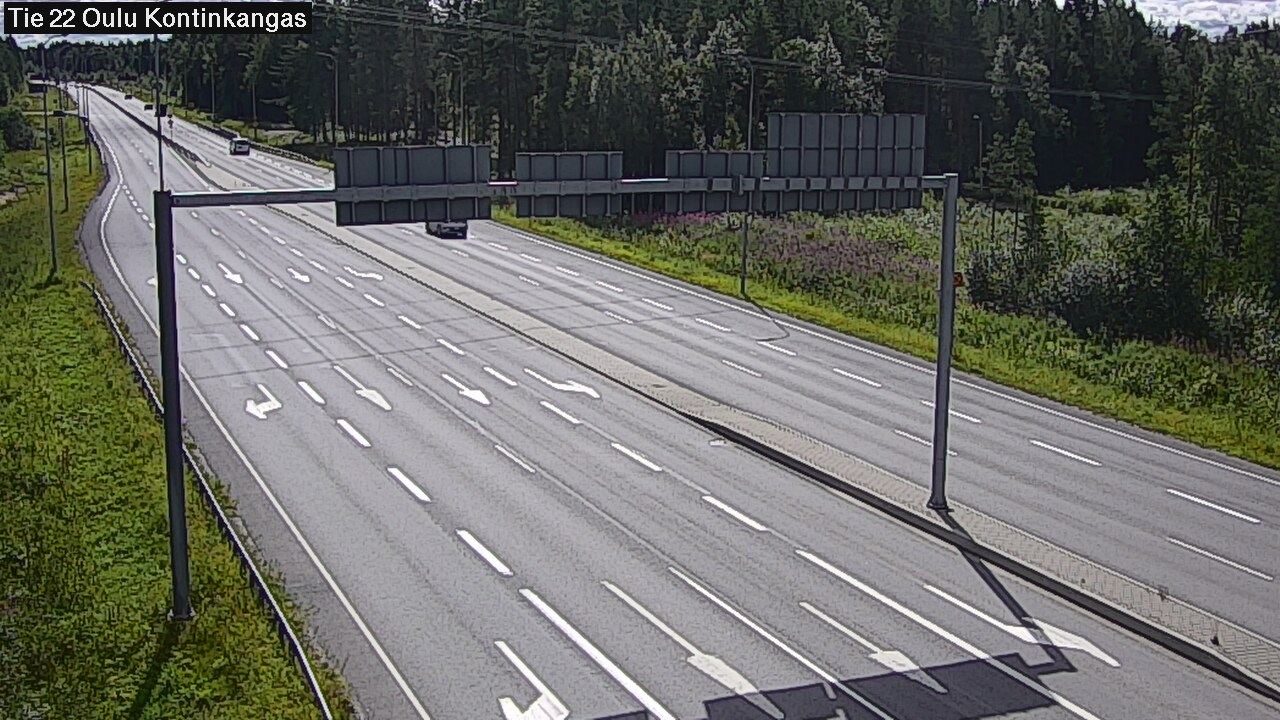 Kelikamerat Kuva Tie 22 Oulu Kaukovainio, Oulu, Pohjois-Pohjanmaa