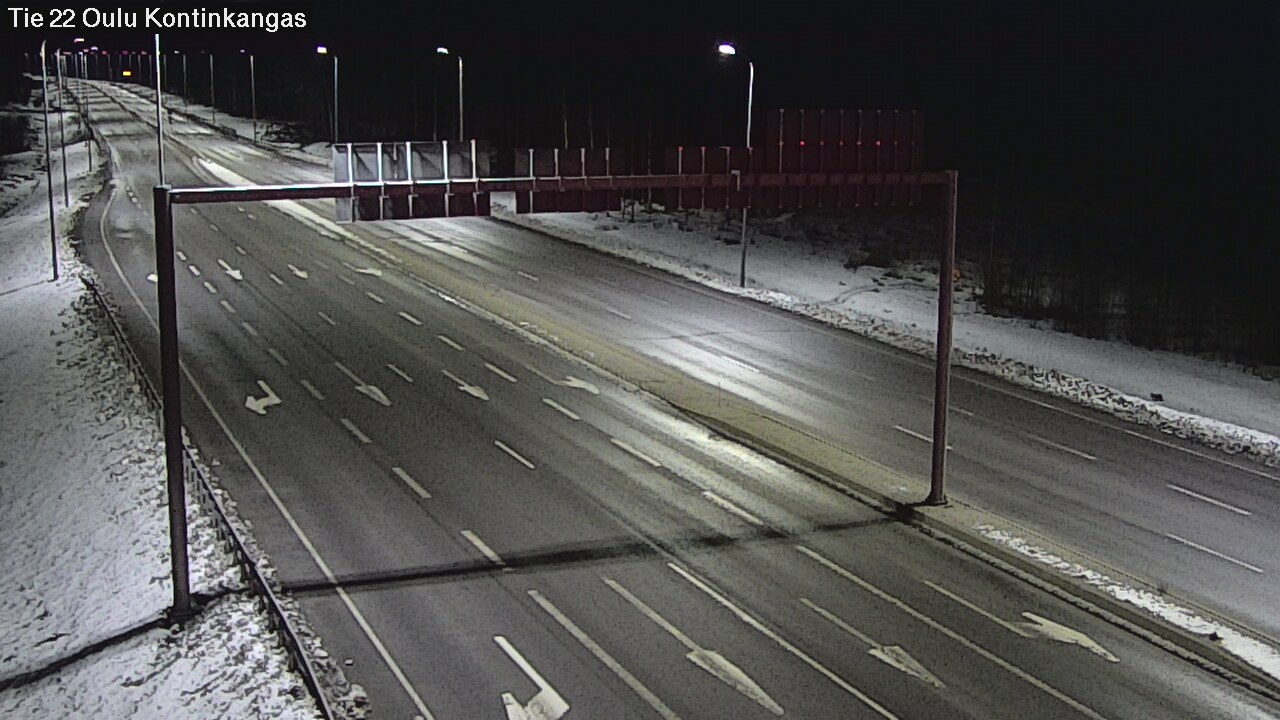 Kelikamerat Kuva Tie 22 Oulu Kaukovainio, Oulu, Pohjois-Pohjanmaa