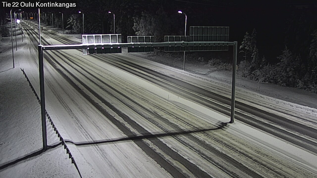 Kelikamerat Kuva Tie 22 Oulu Kaukovainio, Oulu, Pohjois-Pohjanmaa