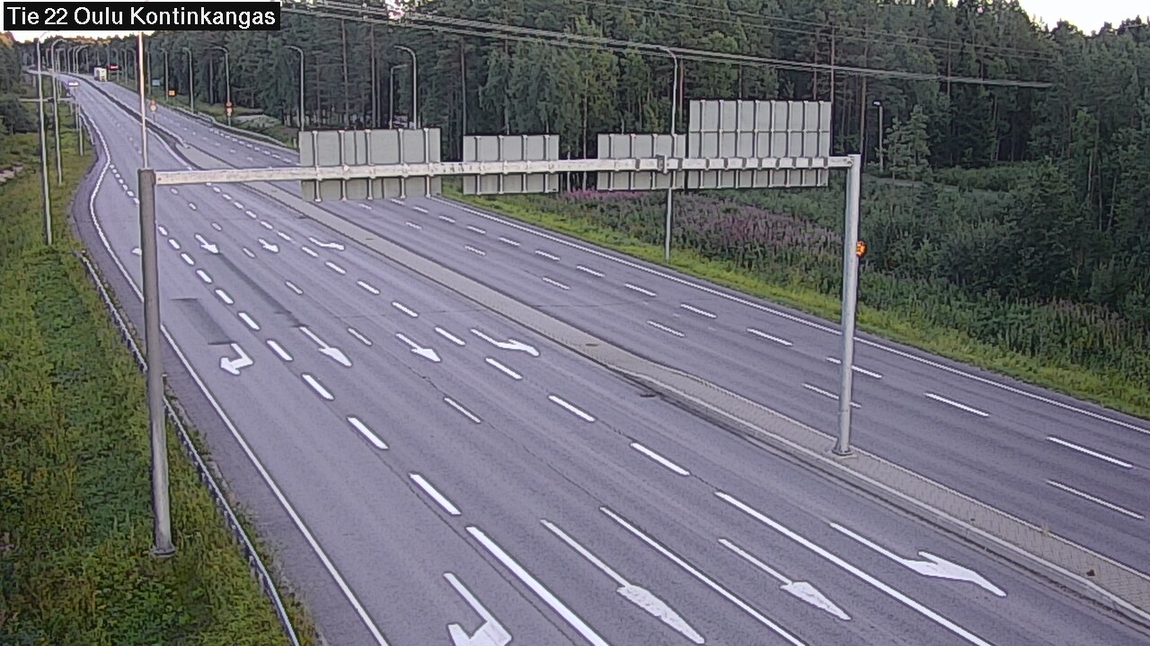 Kelikamerat Kuva Tie 22 Oulu Kaukovainio, Oulu, Pohjois-Pohjanmaa